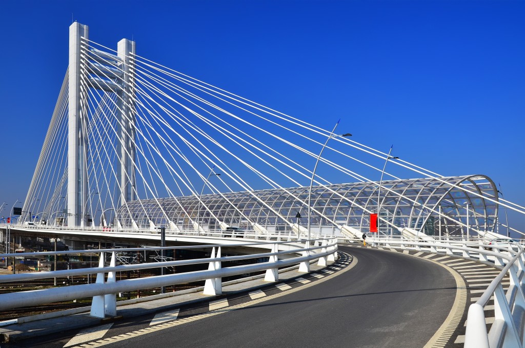 12936357 - the basarab overpass  romanian  pasajul basarab  is a road overpass in bucharest, romania