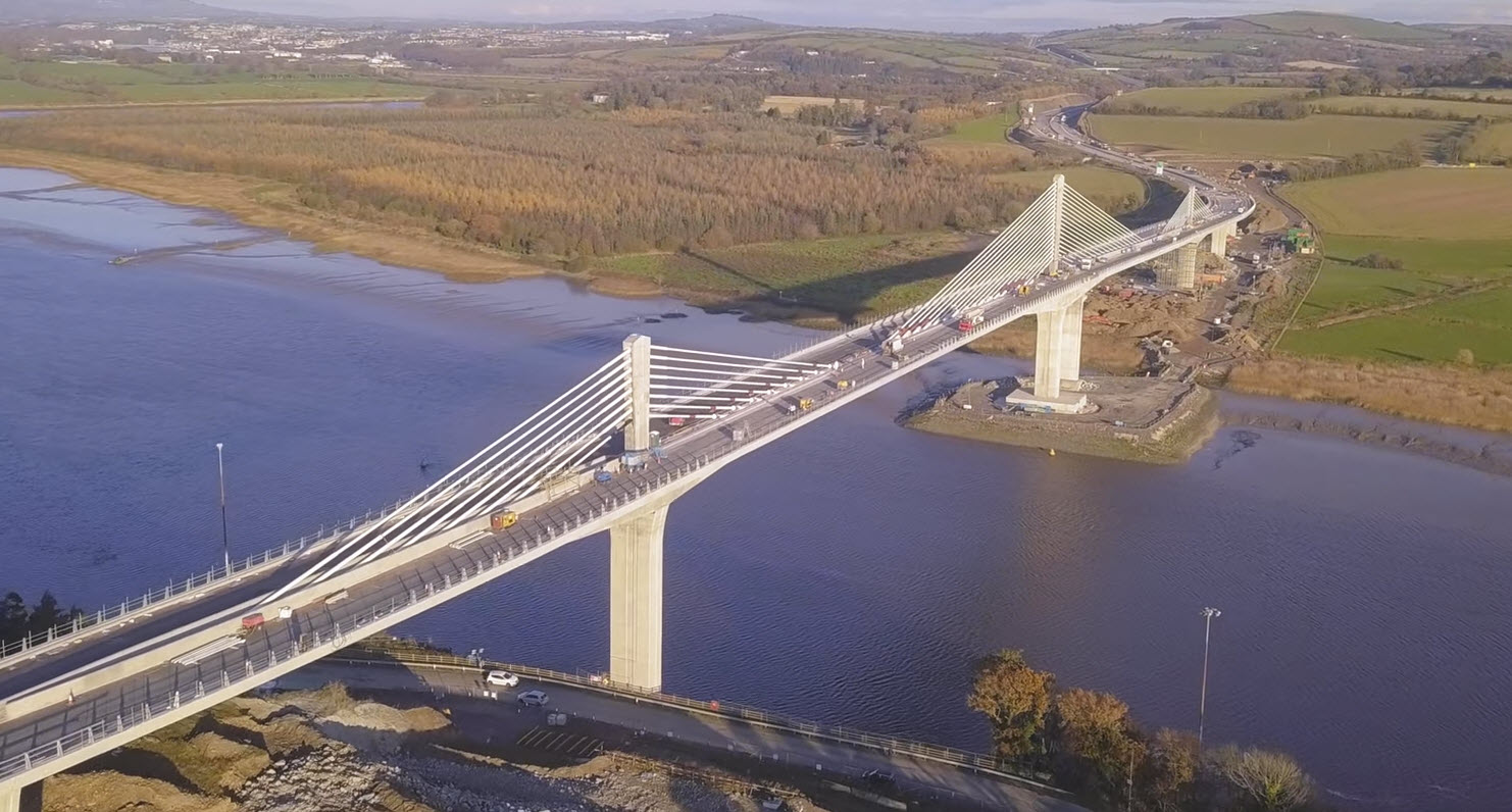 CFCSL The Rose Fitzgerald Kennedy bridge opened in New Ross, Ireland